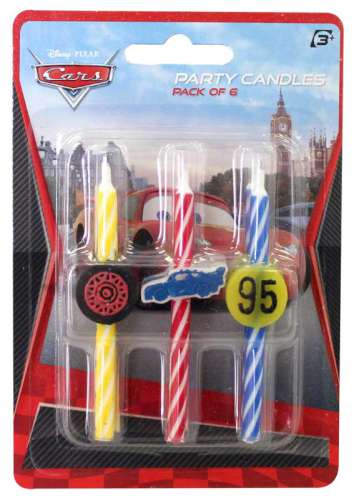 Lightning Mcqueen Candle Set - Click Image to Close